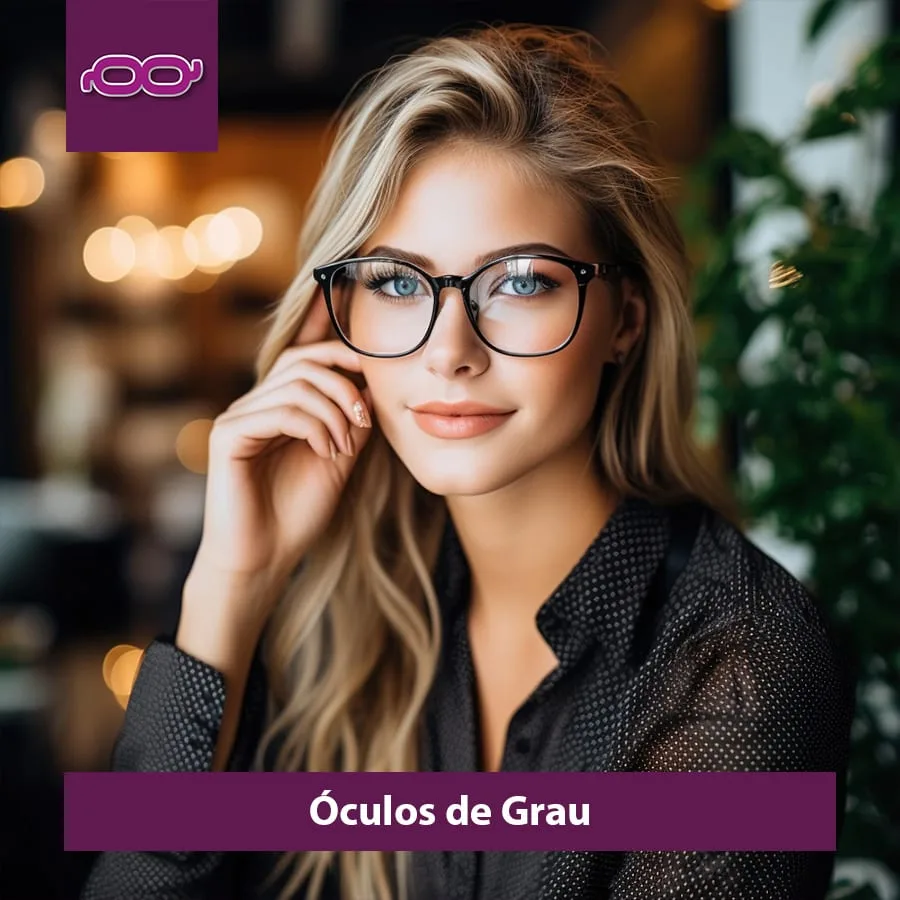 Óculos de grau com variedade de armações em Sorocaba